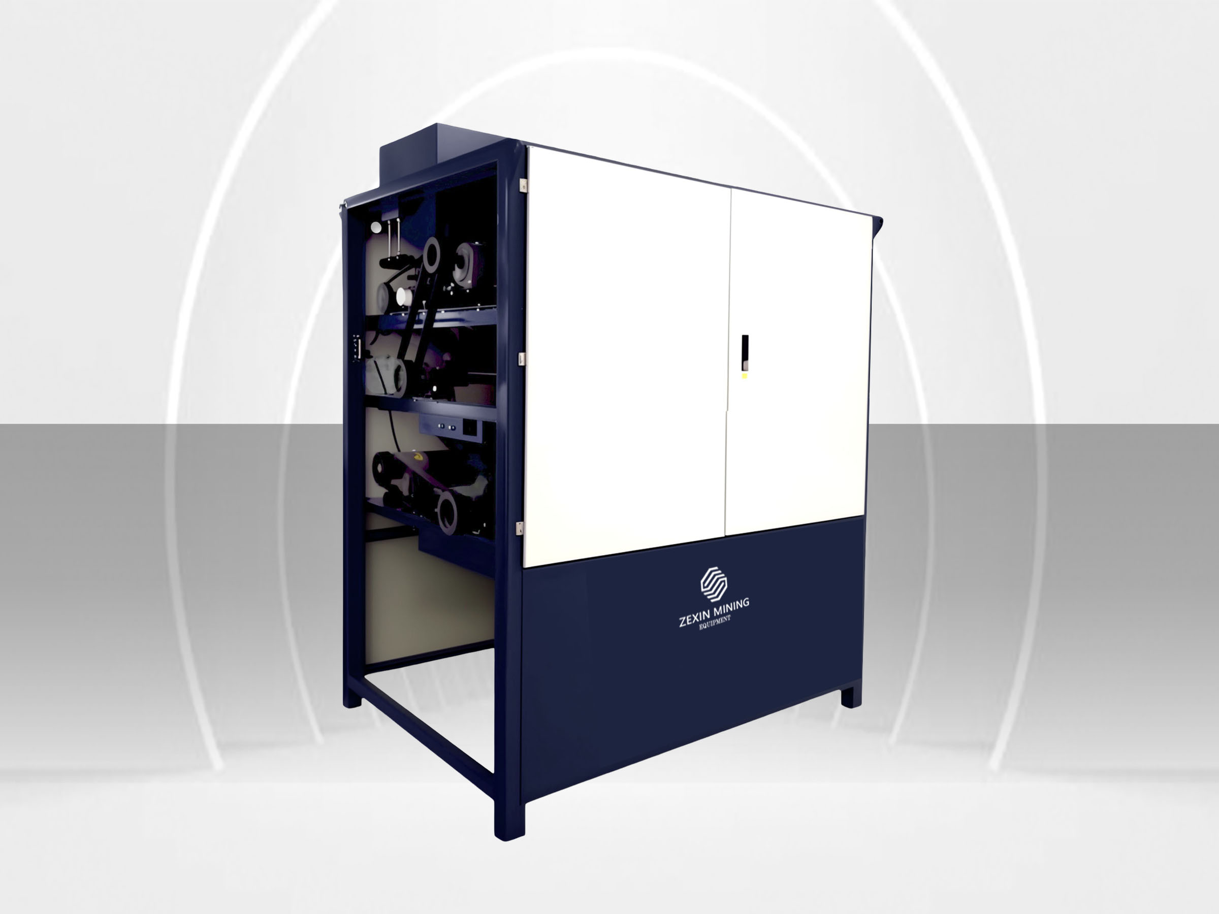 Double Roll Permanent Magnetic Zircon Separator