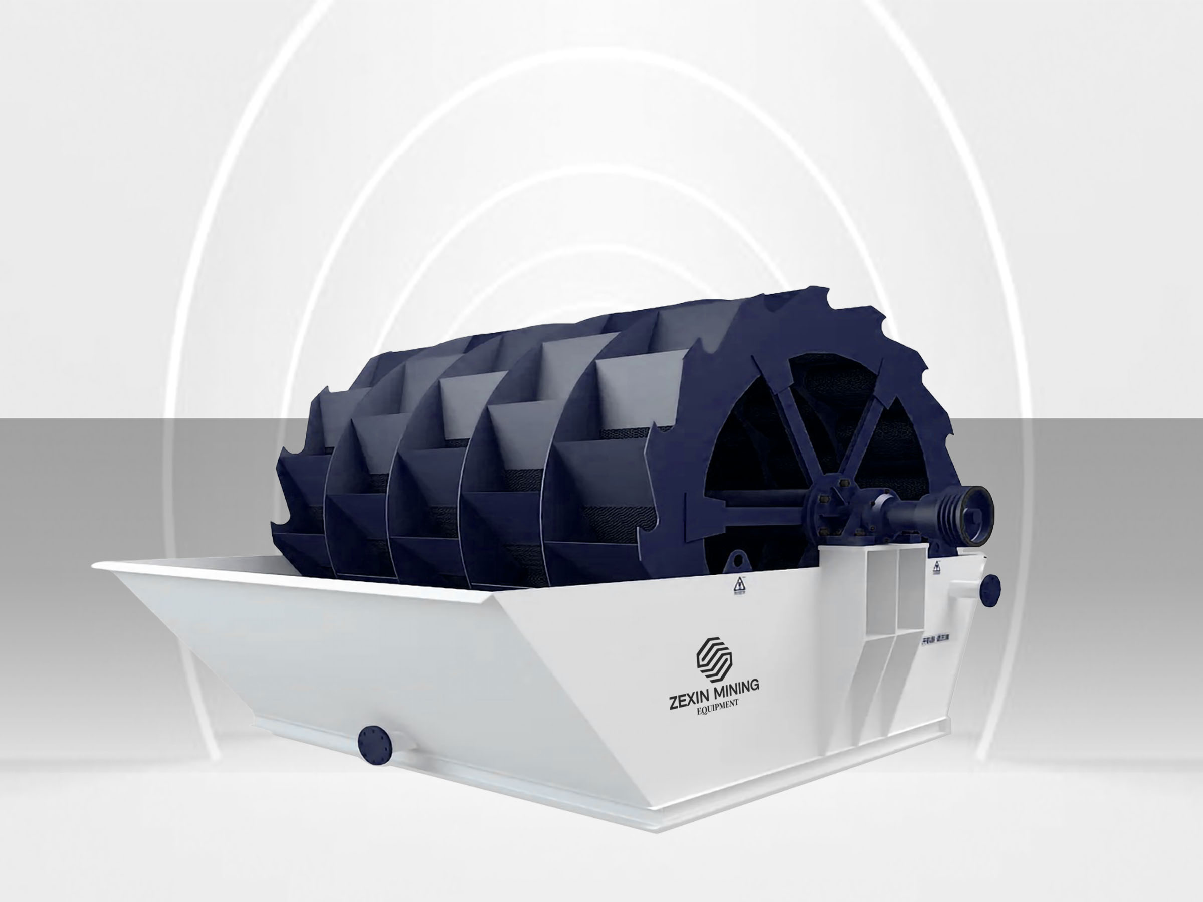 Wheel Bucket Sand Washer